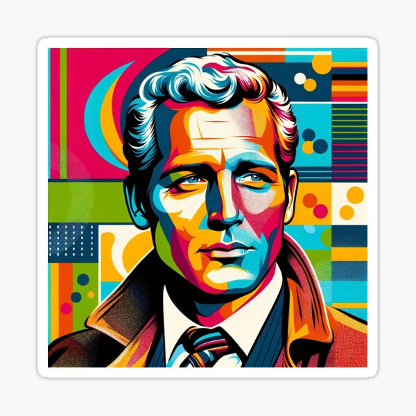 Item preview, Paul Newman Pop Art designed and sold by Katie Cole.