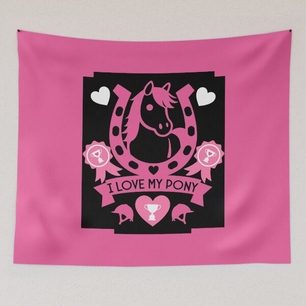 Item preview, Jinete del caballo del club del pony designed and sold by happygiftideas.
