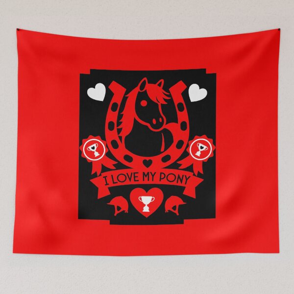 Item preview, Jinete del caballo del club del pony designed and sold by happygiftideas.