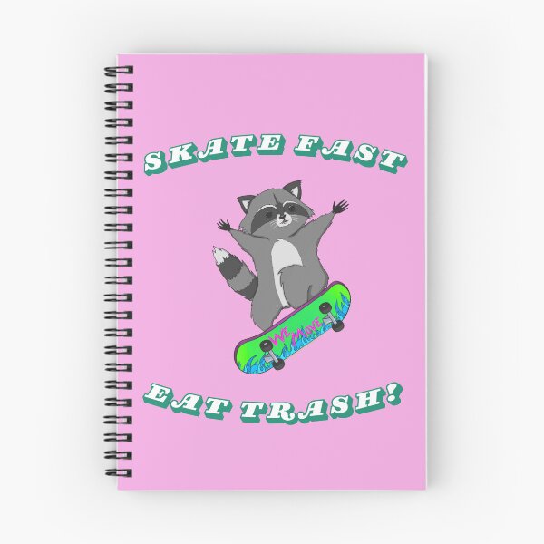 Item preview, Skater raccoon designed and sold by SkullKittens.