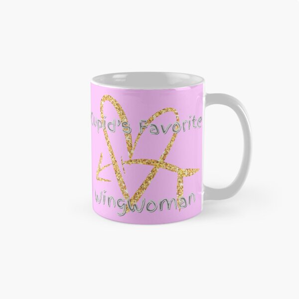 Item preview, Cupid's Favorite Wing Woman designed and sold by TugForkFinds.