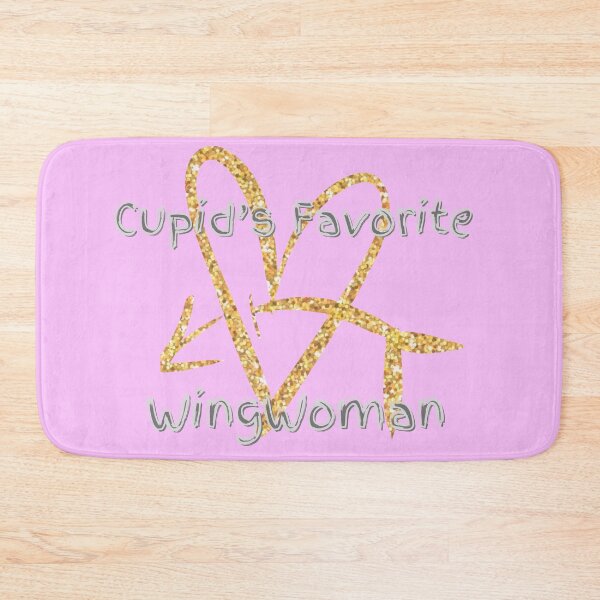 Item preview, Cupid's Favorite Wing Woman designed and sold by TugForkFinds.