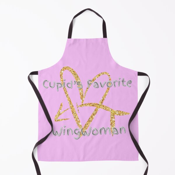 Item preview, Cupid's Favorite Wing Woman designed and sold by TugForkFinds.
