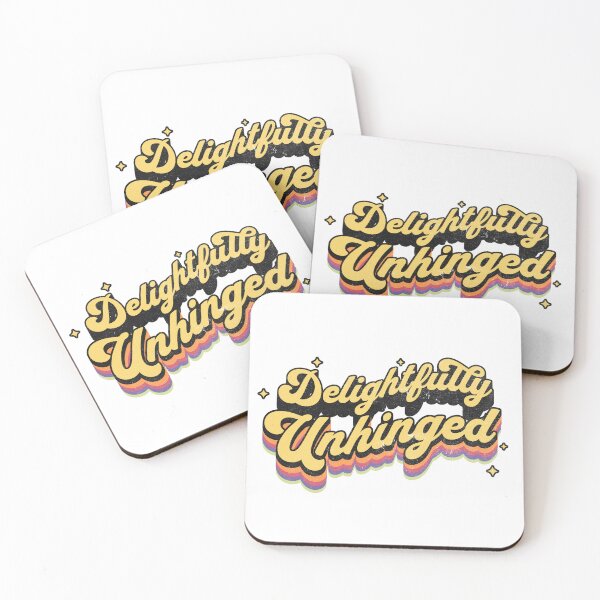 Item preview, Delightfully Unhinged | Typography Art designed and sold by JT Digital.