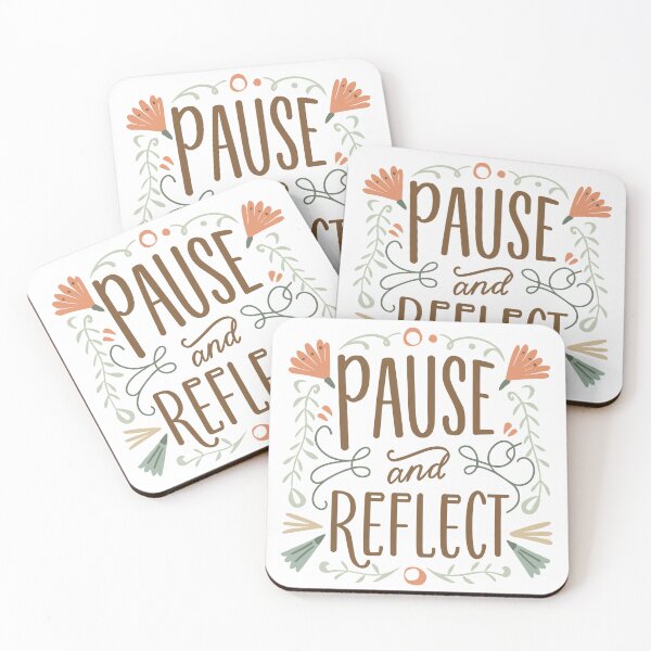 Item preview, Pause and Reflect 9 designed and sold by HahaHandlesHub.