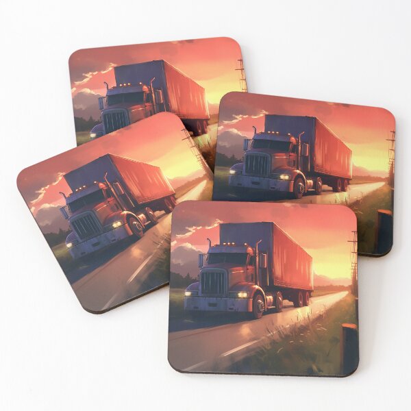 Item preview, Tractor Trailer designed and sold by DigitizedArt.