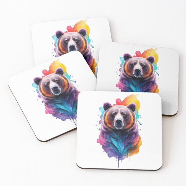Item preview, Black Bear Watercolor Painting designed and sold by StefanSchmitArt.