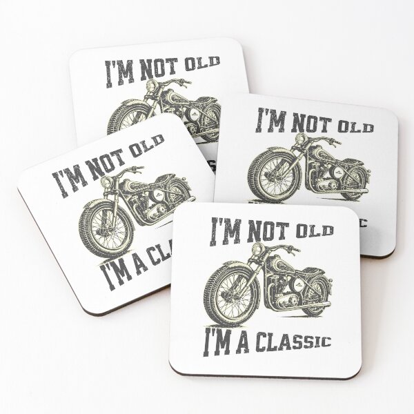 Item preview, I'm Not Old I'm A Classic (Vintage Motorcycle) shirt designed and sold by Clothesbest.