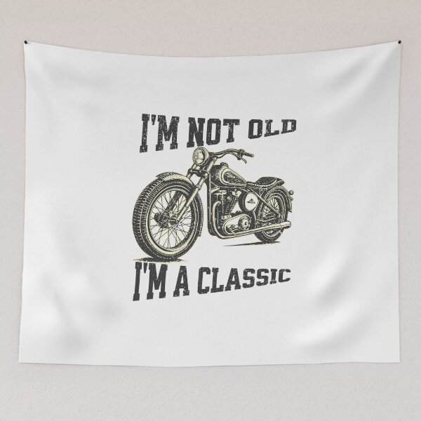 Item preview, I'm Not Old I'm A Classic (Vintage Motorcycle) shirt designed and sold by Clothesbest.