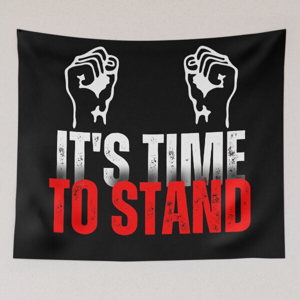 Item preview, It's Times Time to Stand Classic T-shirt designed and sold by Rizteeshop.