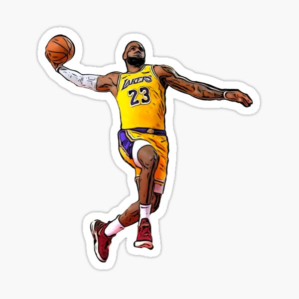 Artikel-Vorschau von Lebron James Lakers 23, designt und verkauft von Binooo.