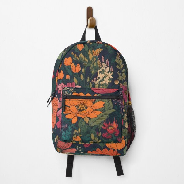 Item preview, Flowers in Bloom - Pattern Design with Red, Pink, Orange, Blue, and Green. designed and sold by Daniel Wampler.