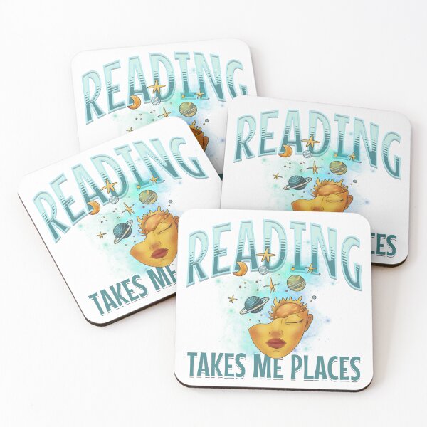 Item preview, Reading Takes Me Places designed and sold by madiw1998.