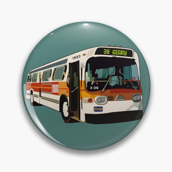 Item preview, 38 Geary Bus designed and sold by Thelittlelord.