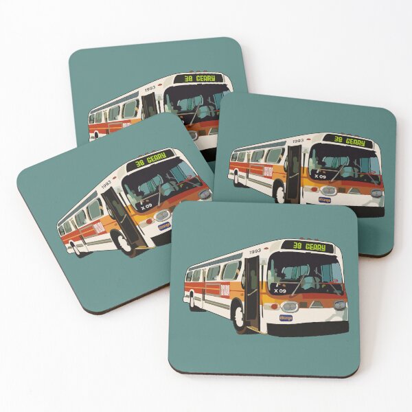 Item preview, 38 Geary Bus designed and sold by Thelittlelord.