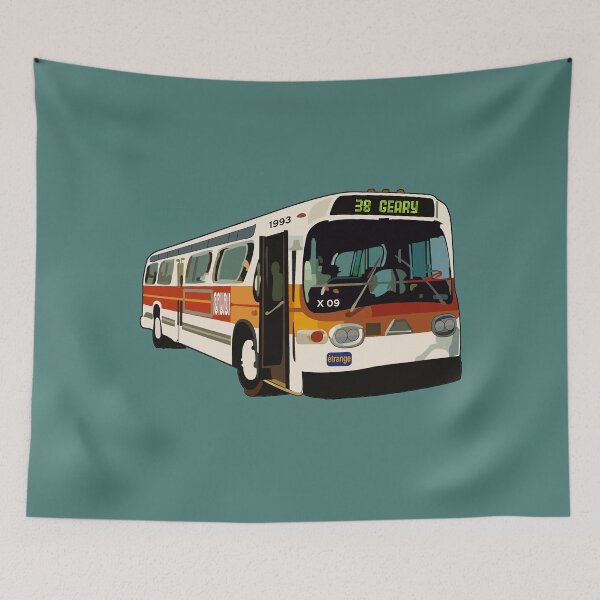 Item preview, 38 Geary Bus designed and sold by Thelittlelord.
