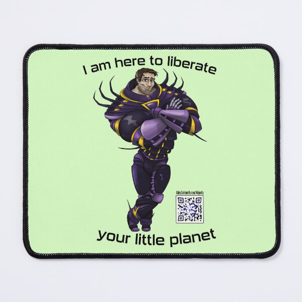 Item preview, Ariock: I am here to liberate your little planet designed and sold by Abby Goldsmith.