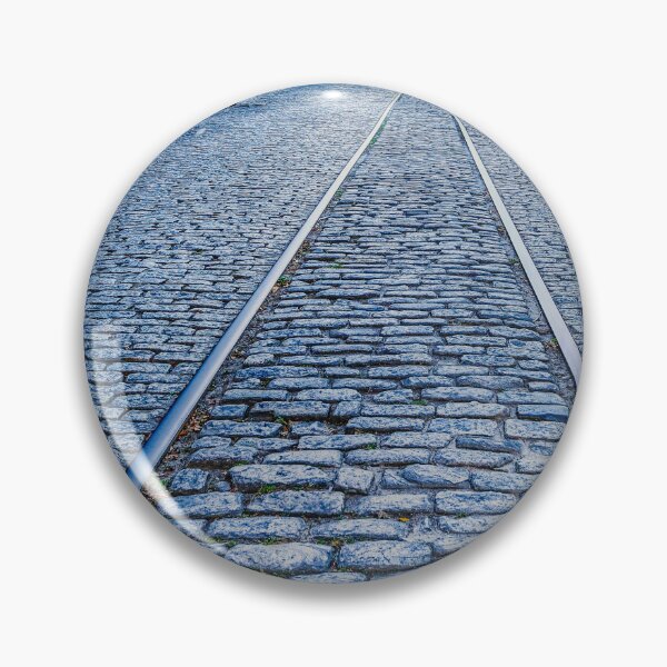 Item preview, Trolley Tracks in Cobblestones designed and sold by dbvirago.