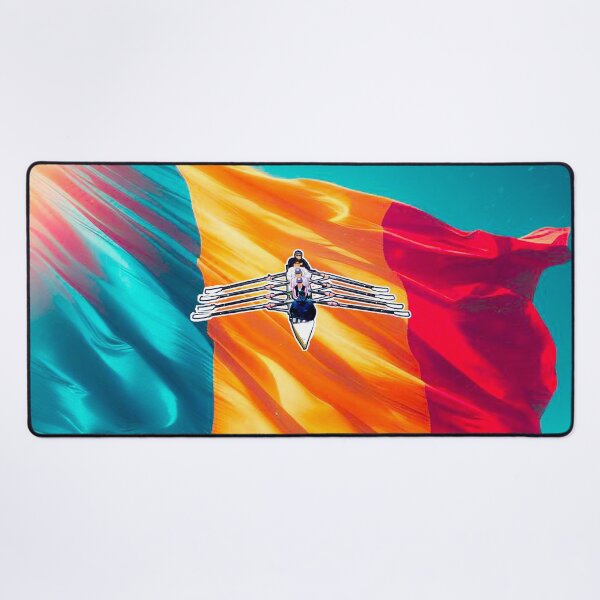 Item preview, Rowers Rowing on Romanian Flag designed and sold by Michael van der Hoorn.