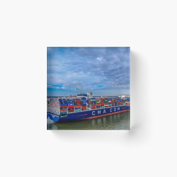 Item preview, Freighter in Savannah River designed and sold by dbvirago.