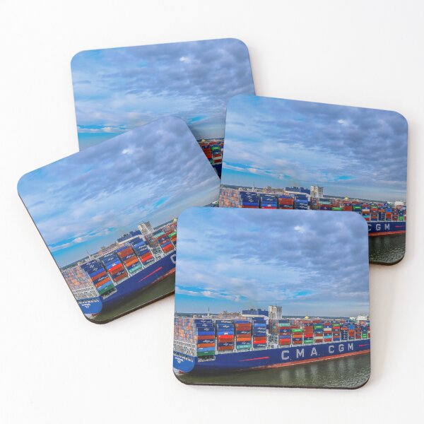 Item preview, Freighter in Savannah River designed and sold by dbvirago.