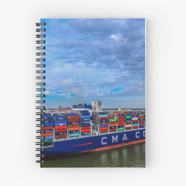 Item preview, Freighter in Savannah River designed and sold by dbvirago.