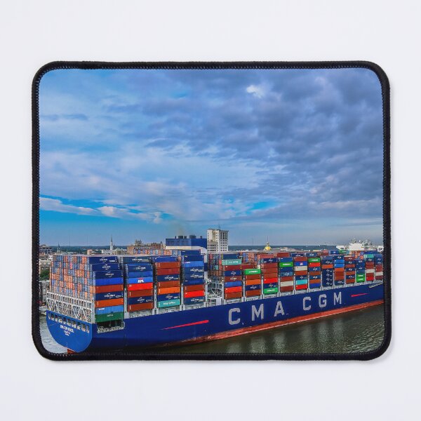 Item preview, Freighter in Savannah River designed and sold by dbvirago.