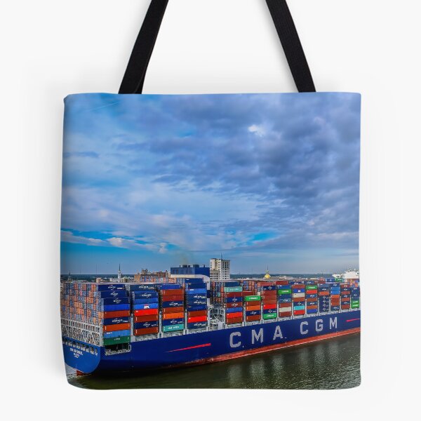 Item preview, Freighter in Savannah River designed and sold by dbvirago.