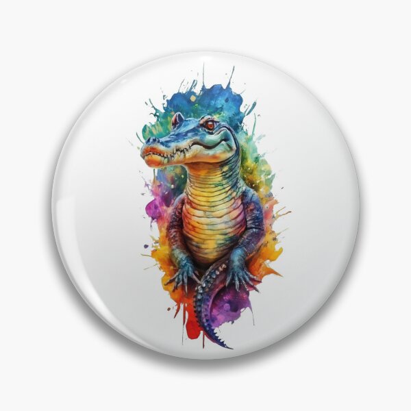 Item preview, American Alligator Watercolor designed and sold by StefanSchmitArt.