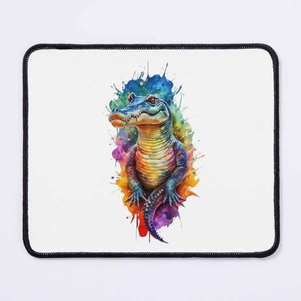Item preview, American Alligator Watercolor designed and sold by StefanSchmitArt.