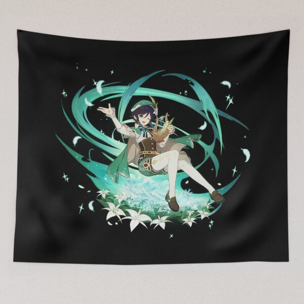 Item preview, Genshin Impact - Venti Official Character Wish - Gacha Splash Art designed and sold by Krimsy.