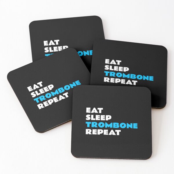 Item preview, Eat Sleep Trombone Repeat designed and sold by Inspirationmotivation.