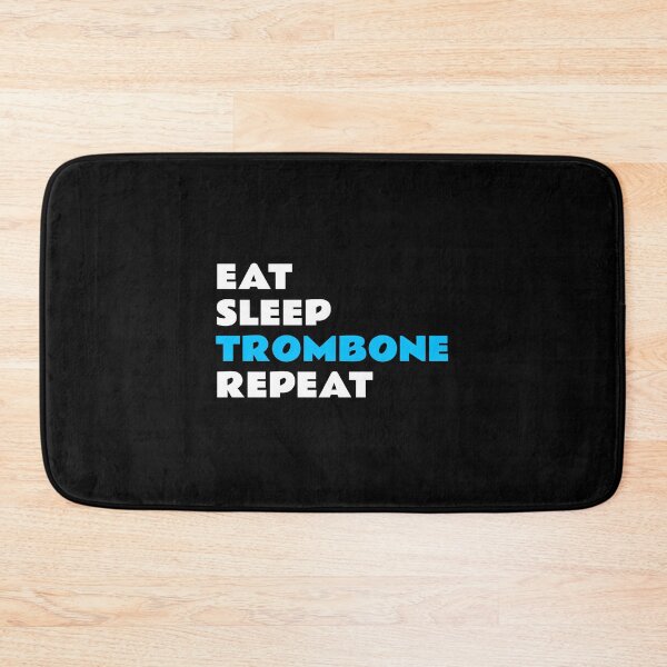 Item preview, Eat Sleep Trombone Repeat designed and sold by Inspirationmotivation.