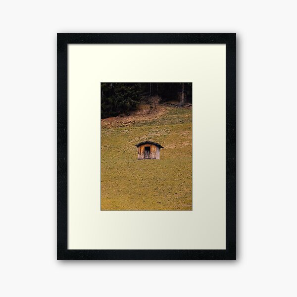 Item preview, Lonely mountain hut designed and sold by rhosbahu.