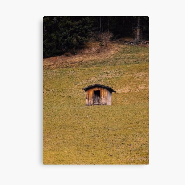 Item preview, Lonely mountain hut designed and sold by rhosbahu.