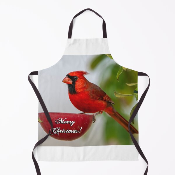Item preview, Northern Cardinal Merry Christmas designed and sold by Bonnie T. Barry.