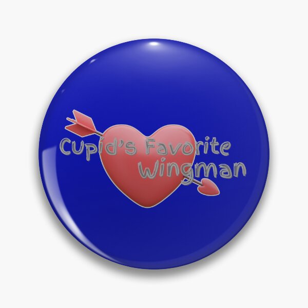 Item preview, Cupid's Favorite Wing Man designed and sold by TugForkFinds.