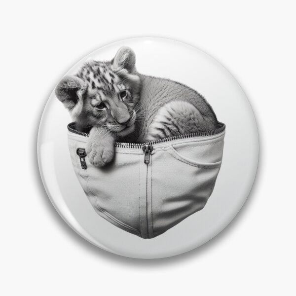 Item preview, Pocket tiger animal Classic T-Shirt designed and sold by Ziromayki ⭐⭐⭐⭐⭐.