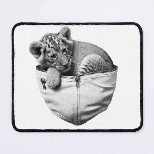 Item preview, Pocket tiger animal Classic T-Shirt designed and sold by Ziromayki ⭐⭐⭐⭐⭐.