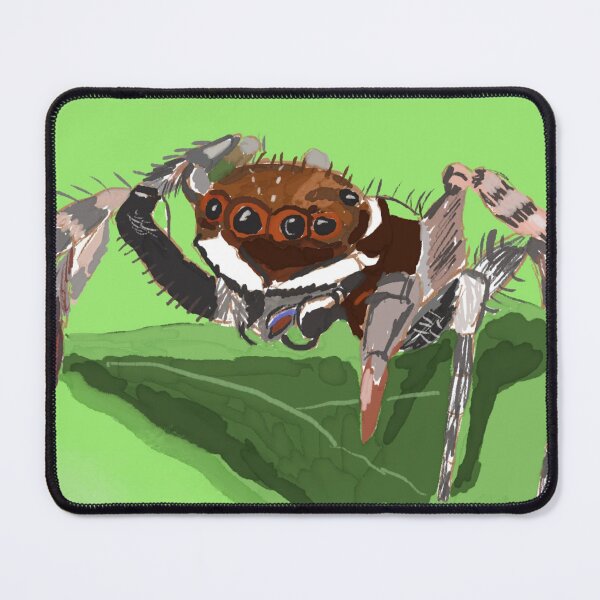 Item preview, Adanson’s House Jumper Spider designed and sold by pinkyjainpan.