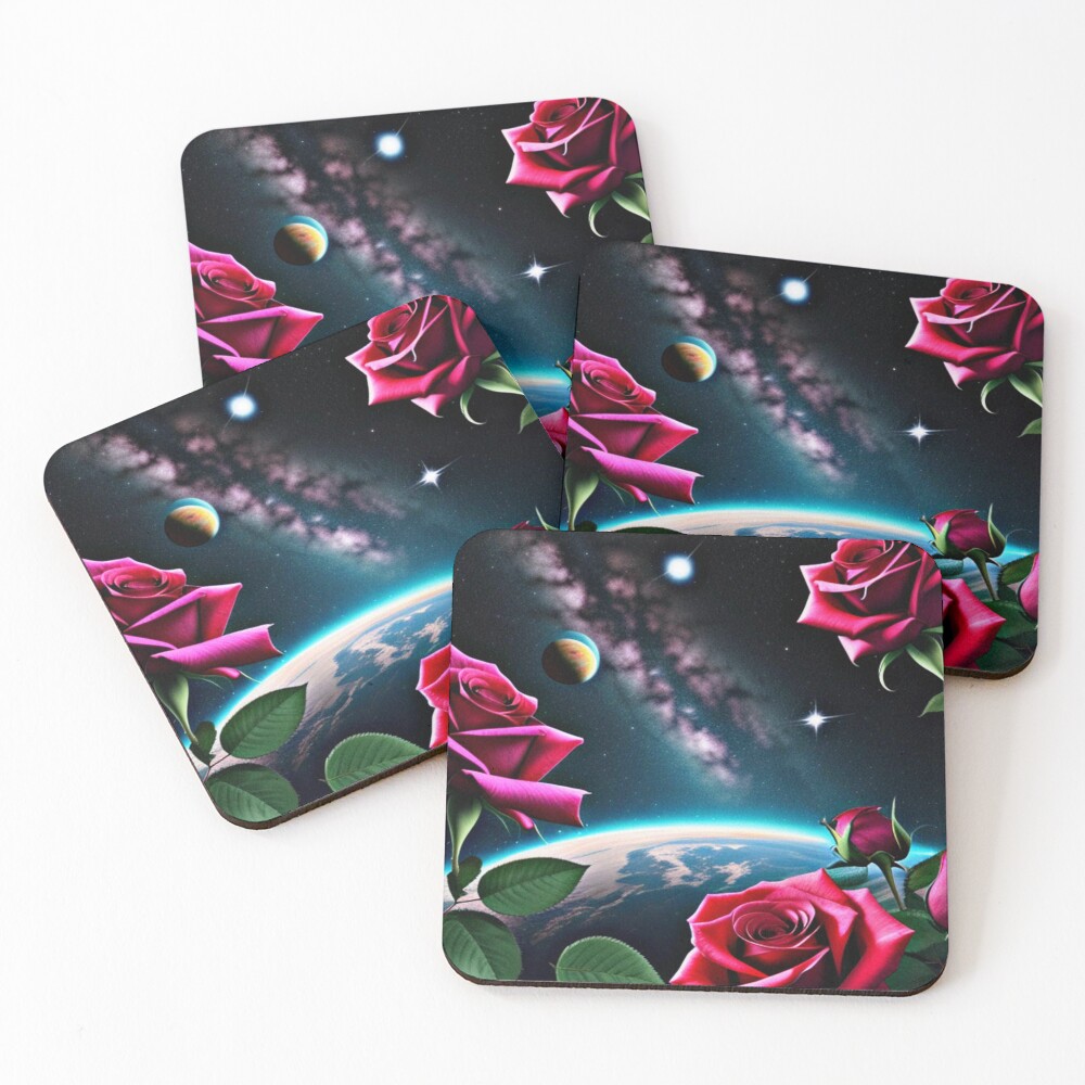 Item preview, Coasters (Set of 4) designed and sold by Flowerslaps.