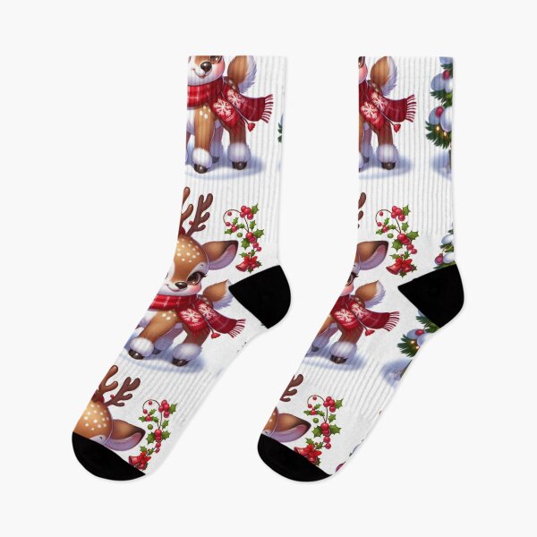 Item preview, cute xmas deer designed and sold by Greydate.