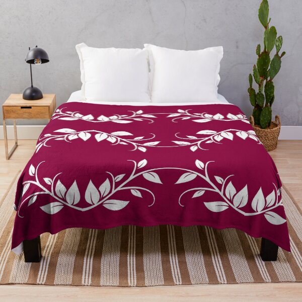 Item preview, Leaf decoration - dark red designed and sold by Inspirationmotivation.