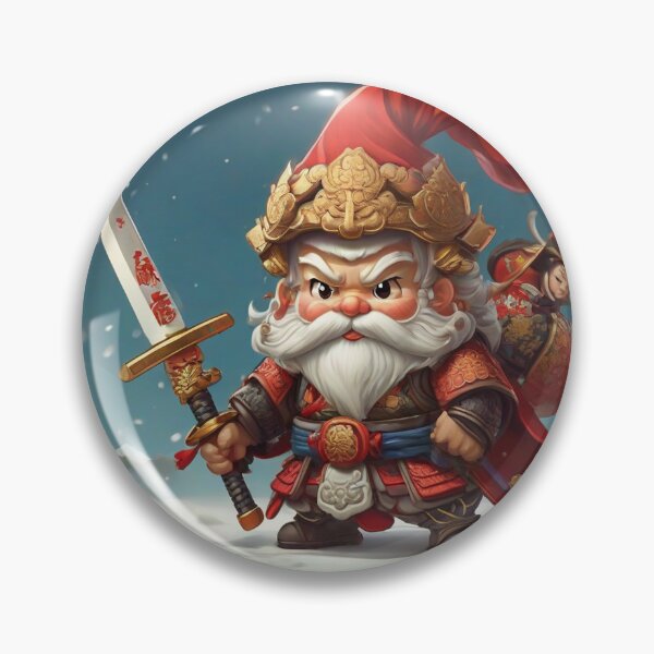 Item preview, Samurai Santa Claus designed and sold by Angelle55.