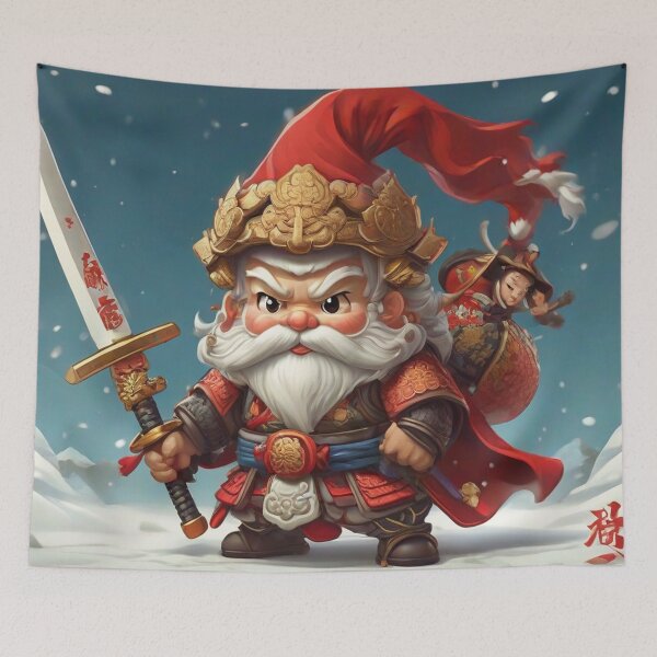 Item preview, Samurai Santa Claus designed and sold by Angelle55.