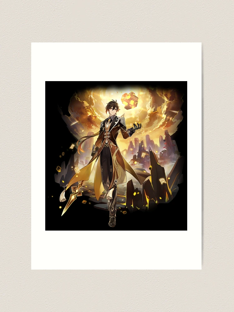 Genshin Impact - Zhongli Official Character Wish - Gacha Splash