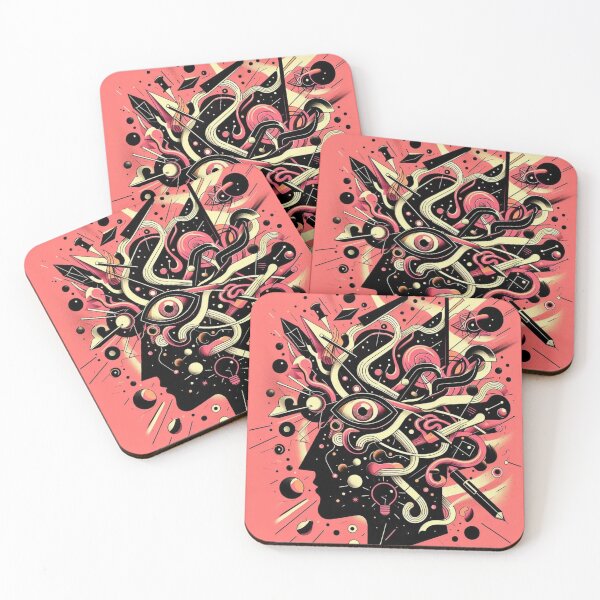 Artikelvorschau, Abstract expressionism face entworfen und verkauft von ArminGreen.