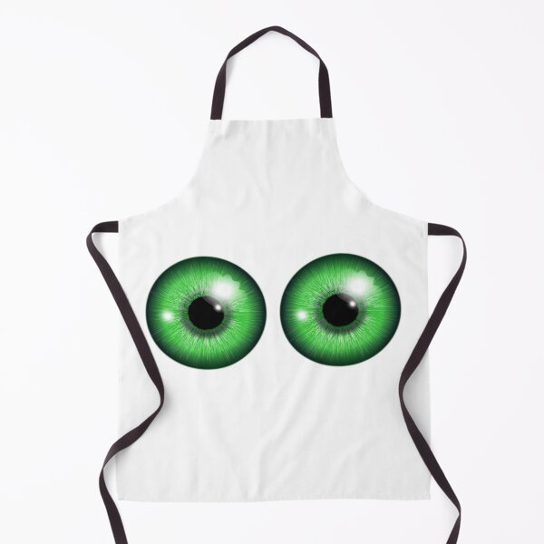 Item preview, 2 Big Green Eyeballs designed and sold by BankrobberGus.