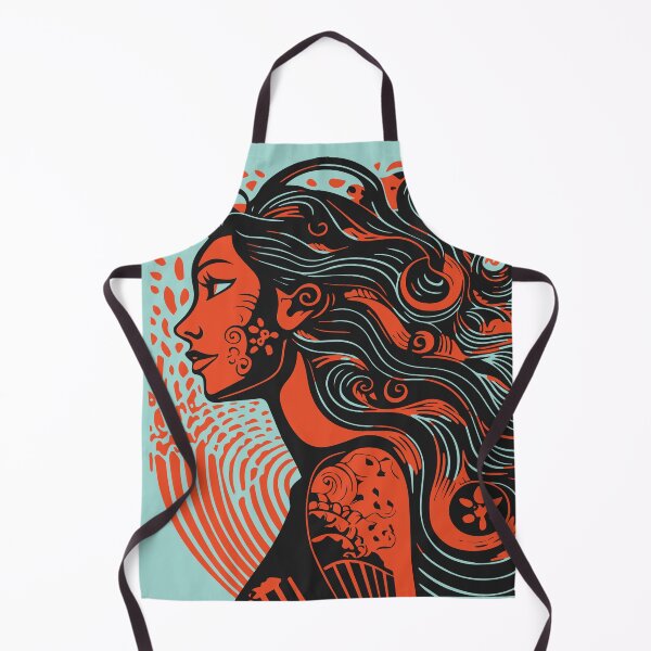 Item preview, Retro Mermaid designed and sold by Texterns.