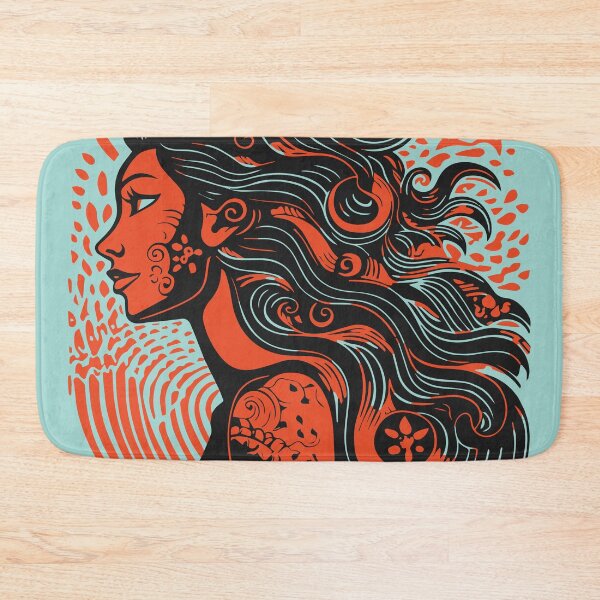 Item preview, Retro Mermaid designed and sold by Texterns.